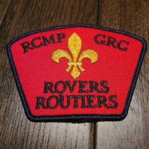 Vintage 1990s RCMP GRG Rovers Routiers Badge